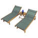 Teak Pool Chairs and Table - Sundaze - Teak HQ™