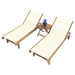 Teak Pool Chairs and Table - Sundaze - Teak HQ™