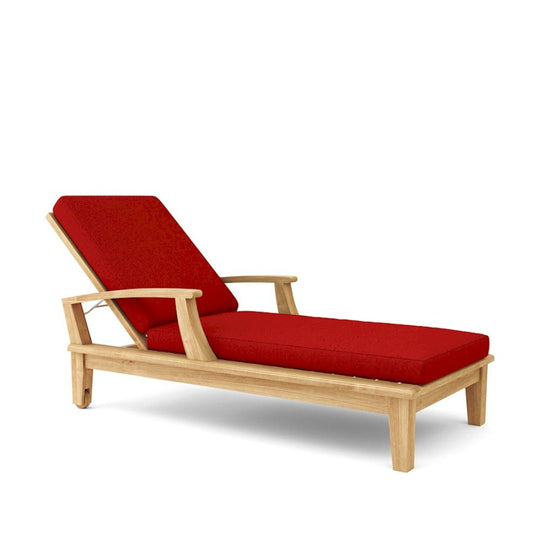 Teak Pool Chairs Set - Brianna 4 - Piece Lounger Set - Teak HQ™