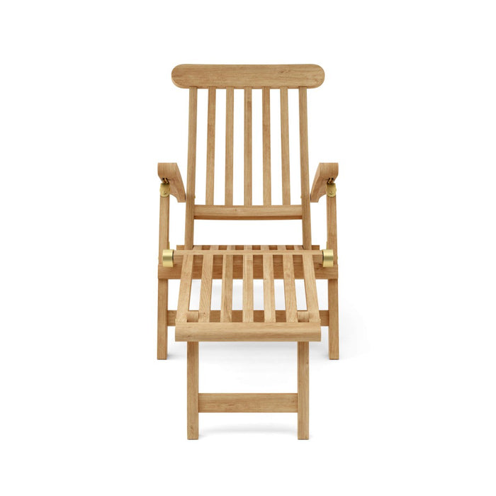 Teak Pool Furniture - Royal 3 - Piece Steamer Set - Teak HQ™