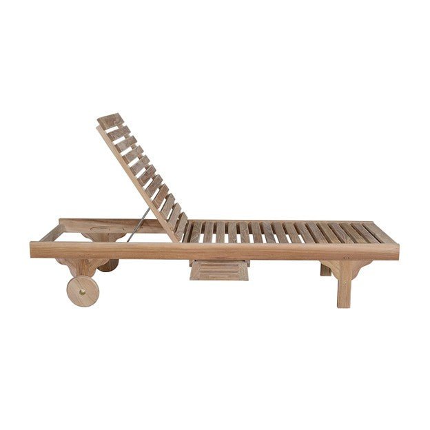 Teak Pool Lounger - Capri - Teak HQ™