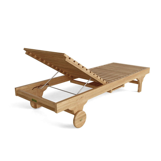 Teak Pool Lounger - Capri - Teak HQ™