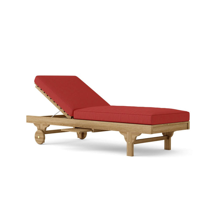Teak Pool Lounger - Capri - Teak HQ™