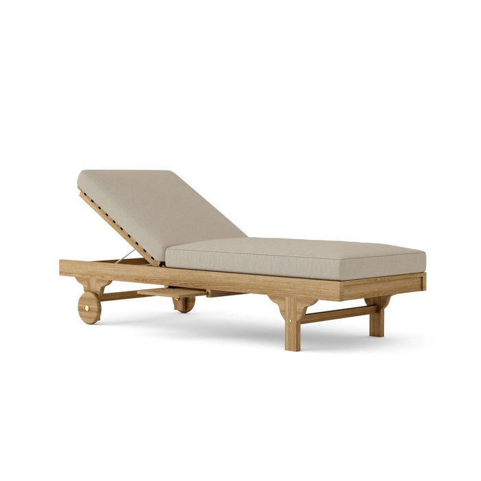 Teak Pool Lounger - Capri - Teak HQ™