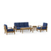 Teak Porch Furniture - Brianna 5 - Piece Set - Teak HQ™