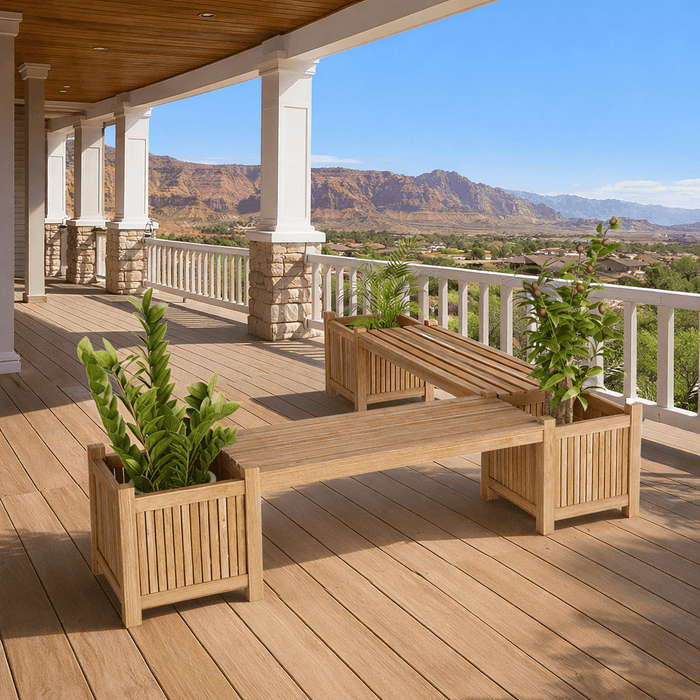 Teak Potting Bench (4 - Seater) - Arena - Teak HQ™