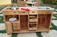 Teak Pub Table (67" Long Rectangle) - Safari - Teak HQ™