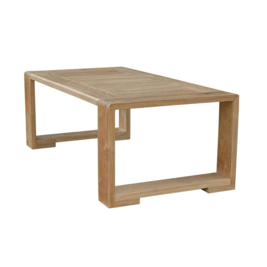 Teak Rectangular Coffee Table (50" Long) - Capistrano - Teak HQ™