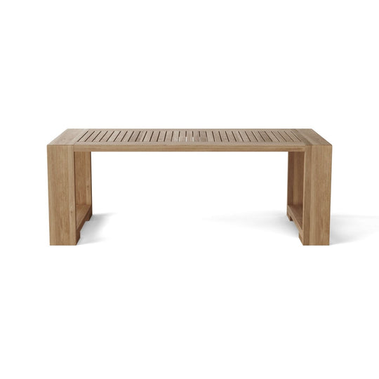 Teak Rectangular Coffee Table (50" Long) - Capistrano - Teak HQ™