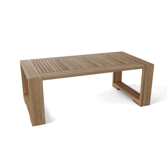 Teak Rectangular Coffee Table (50" Long) - Capistrano - Teak HQ™