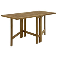 Teak Rectangular Dining Table (51" Long & Folds) - Monaco