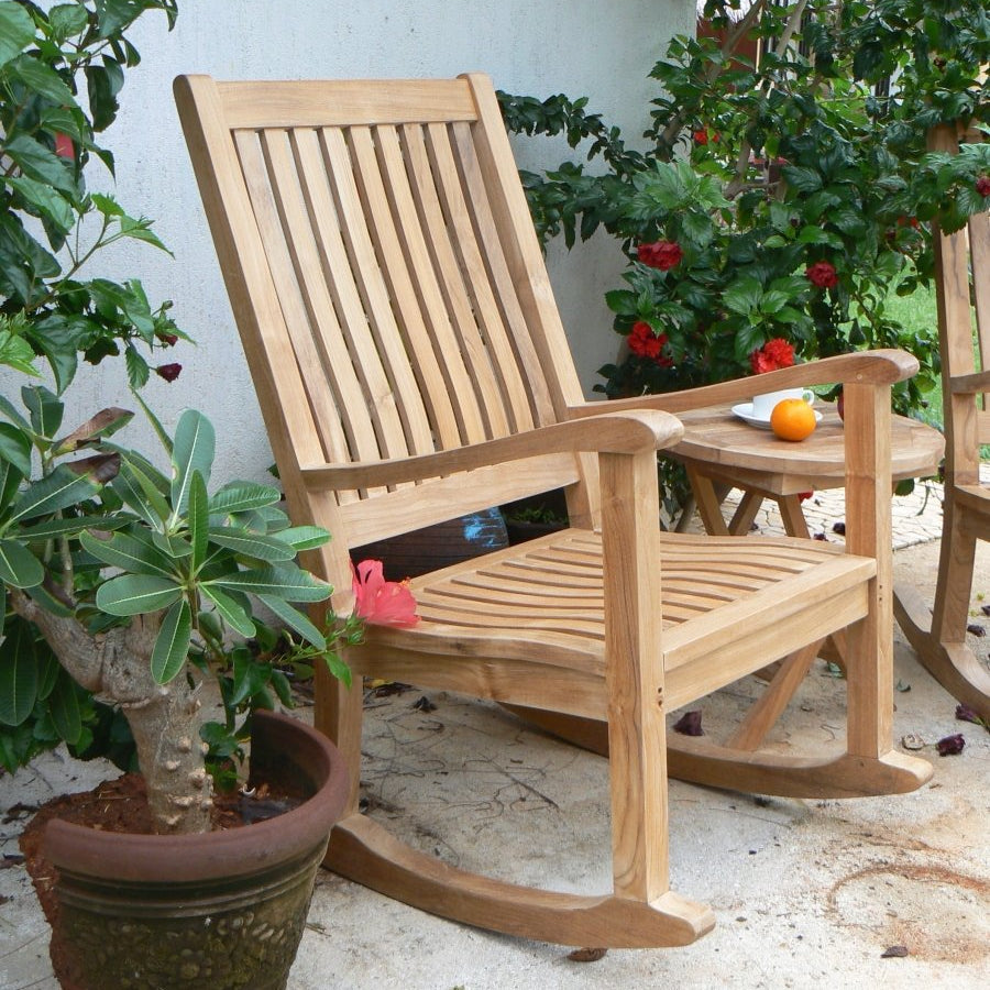 Teak Rocker Chair - Del - Amo - Teak HQ™
