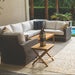 Teak Sectional Couch (Right End 2 - Seater Piece) - Sanibel - Teak HQ™