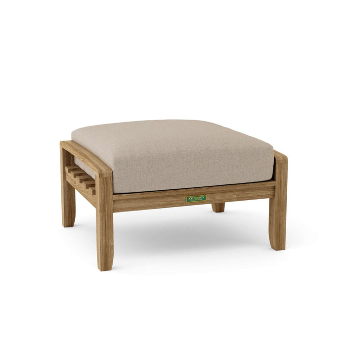 Teak Sectional Ottoman - Natsepa - Teak HQ™