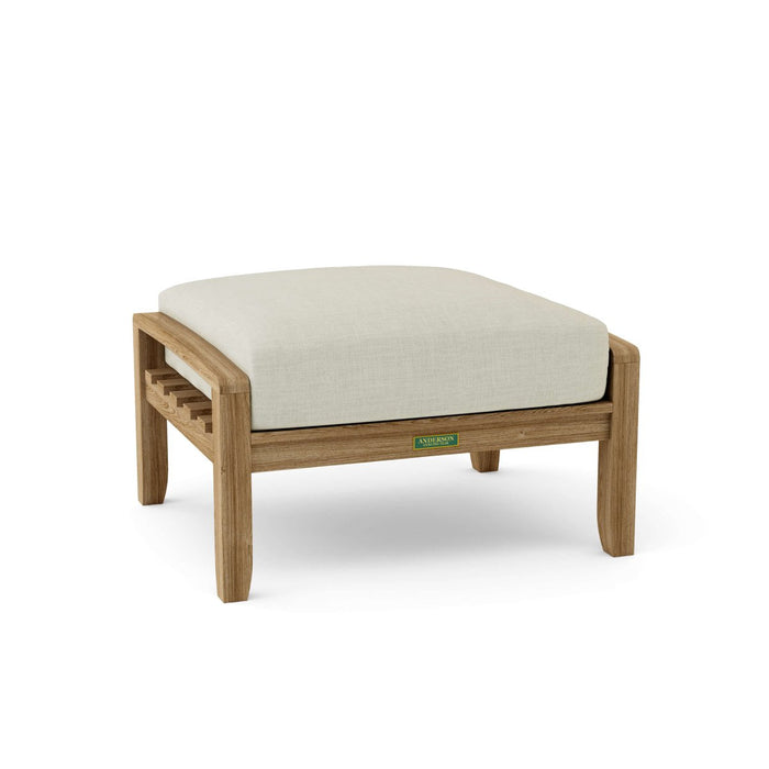 Teak Sectional Ottoman - Natsepa - Teak HQ™