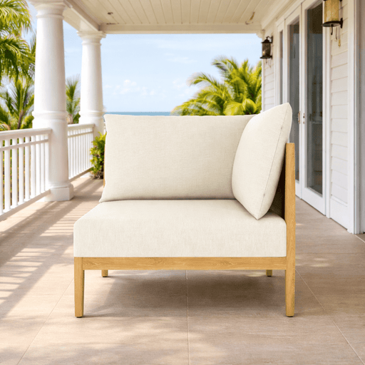 Teak Sectional Outdoor Furniture (Corner Piece) - San Lucas - Teak HQ™