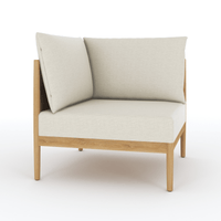 Teak Sectional Outdoor Furniture (Corner Piece) - San Lucas