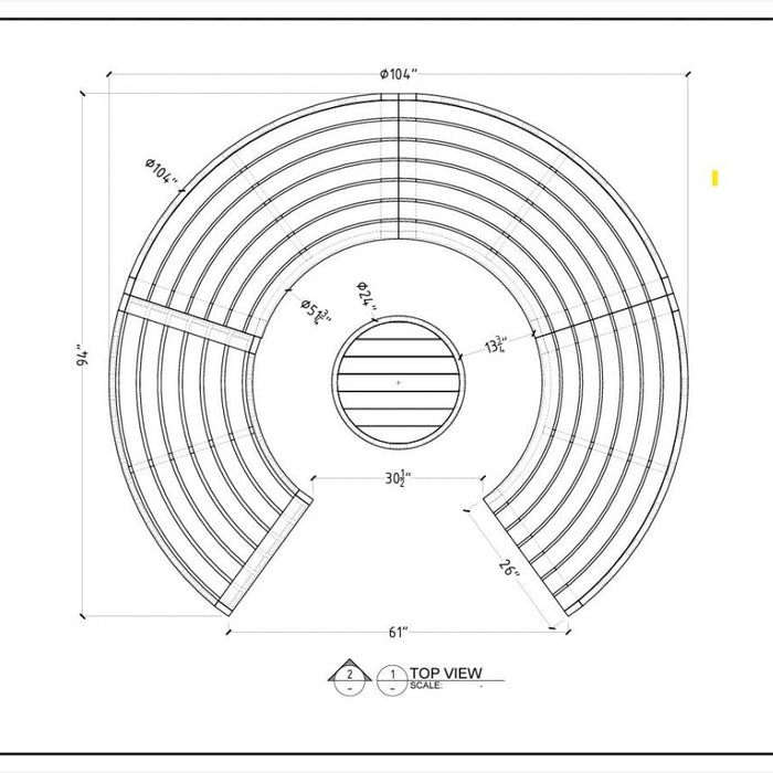 Teak Sectional Outdoor Sofa - Arena 5 - Piece Modular Set - Teak HQ™