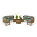 Teak Sectional Sofa - Arena 6 - Piece Modular Set - Teak HQ™