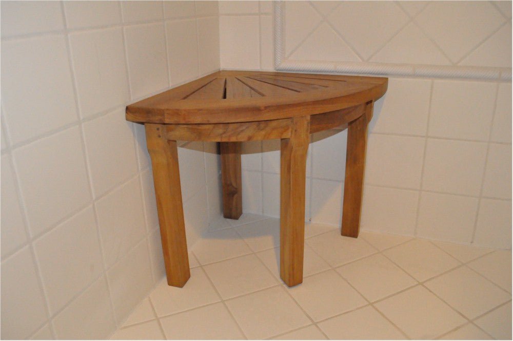 Teak Shower Stool - Spa - Teak HQ™