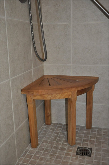 Teak Shower Stool - Spa - Teak HQ™