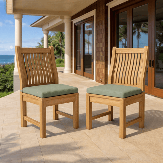 Teak Side Chair for Dining Table - Sahara - Teak HQ™