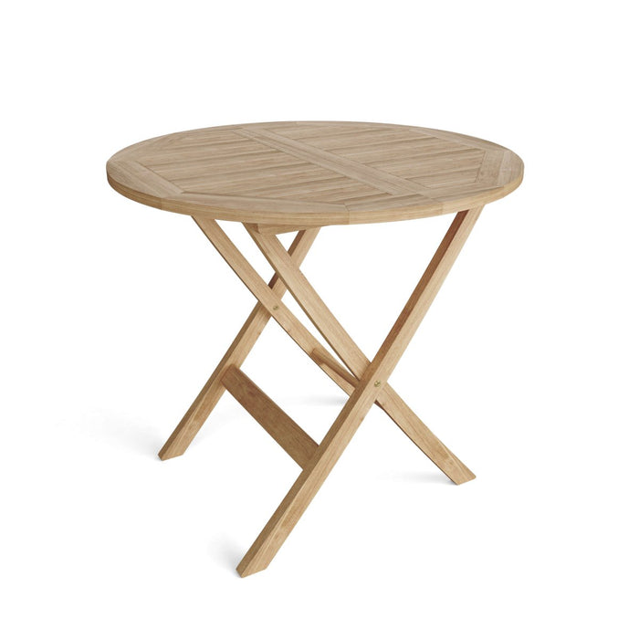 Teak Small Dining Table (31" Round) - Windsor - Teak HQ™