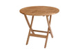 Teak Small Dining Table (31" Round) - Windsor - Teak HQ™