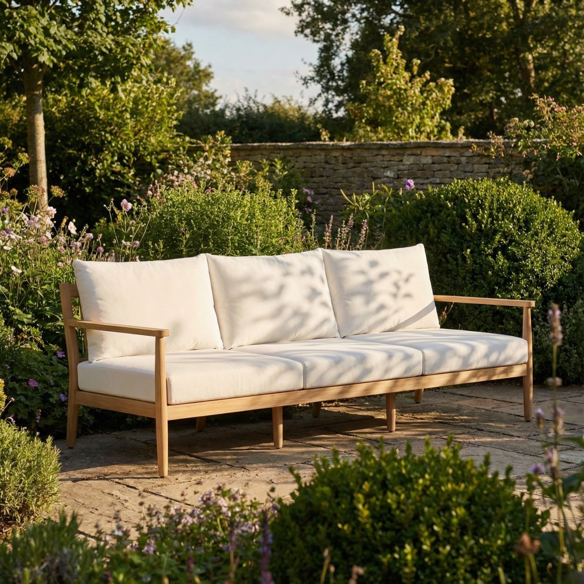 Teak Sofa for 3 - Palma - Teak HQ™