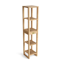 Teak Spa Furniture (4-Shelf Unit) - Spa