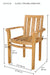 Teak Stacking Chairs (Set of 4) - Classic - Teak HQ™