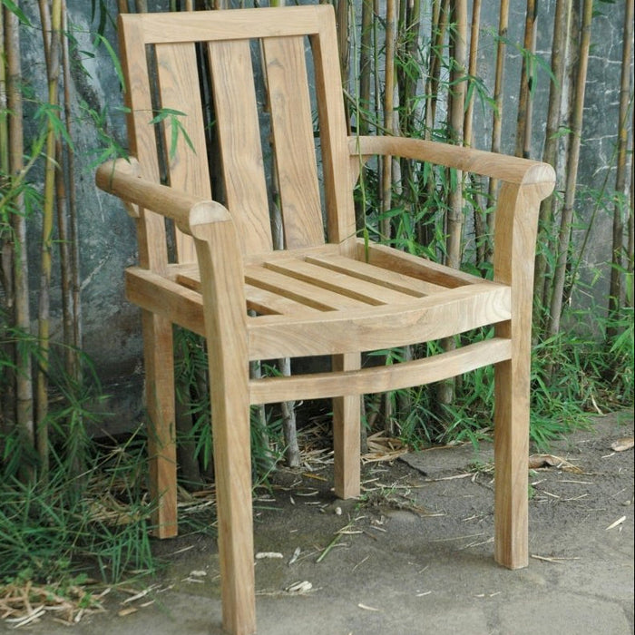 Teak Stacking Chairs (Set of 4) - Classic - Teak HQ™