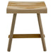 Teak Stool With Curved Seat - Pacifica - Teak HQ™