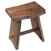 Teak Stool With Curved Seat - Pacifica - Teak HQ™