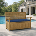 Teak Storage Bench (2 - Seater) - Del - Amo - Teak HQ™