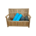 Teak Storage Bench (2 - Seater) - Del - Amo - Teak HQ™