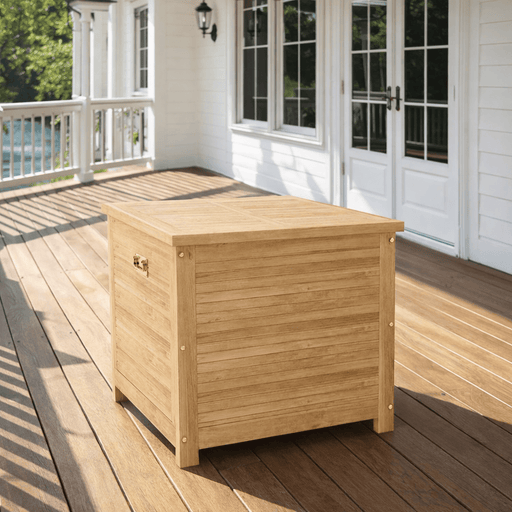 Teak Storage Box (31" Wide) - Camrose - Teak HQ™