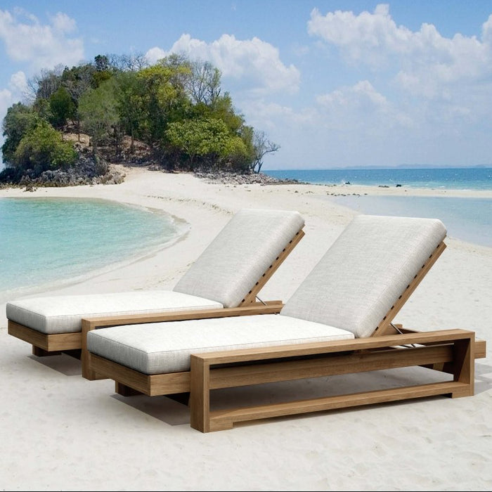 Teak Sun Lounger - Capistrano - Teak HQ™