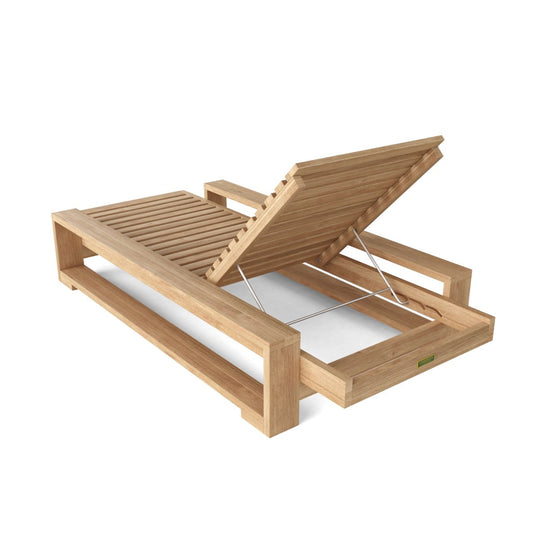 Teak Sun Lounger - Capistrano - Teak HQ™