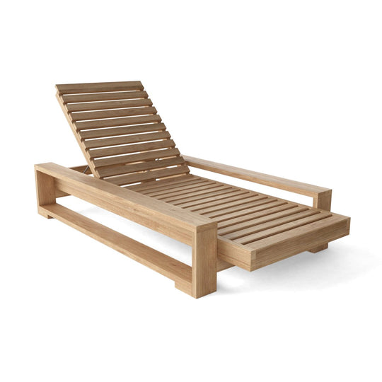 Teak Sun Lounger - Capistrano - Teak HQ™