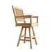 Teak Swivel Bar Chair - Rialto - Teak HQ™