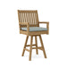 Teak Swivel Bar Chair - Rialto - Teak HQ™