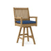 Teak Swivel Bar Chair - Rialto - Teak HQ™
