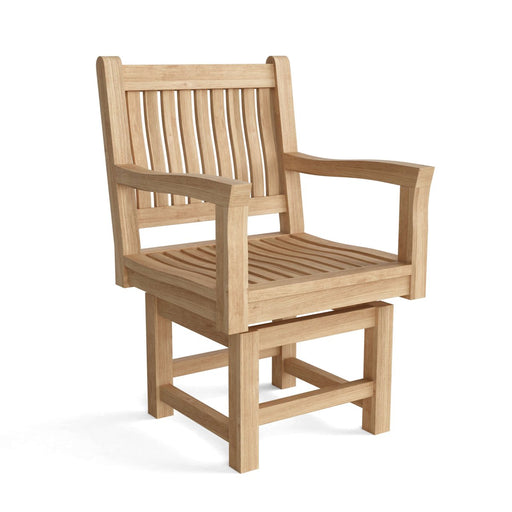 Teak Swivel Chair - Rialto (Swivel) - Teak HQ™