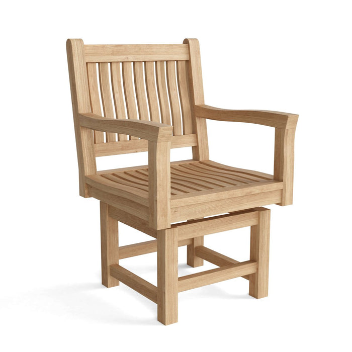 Teak Swivel Chair - Rialto (Swivel) - Teak HQ™