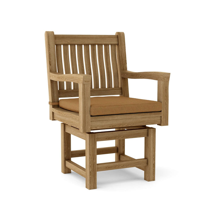 Teak Swivel Chair - Rialto (Swivel) - Teak HQ™