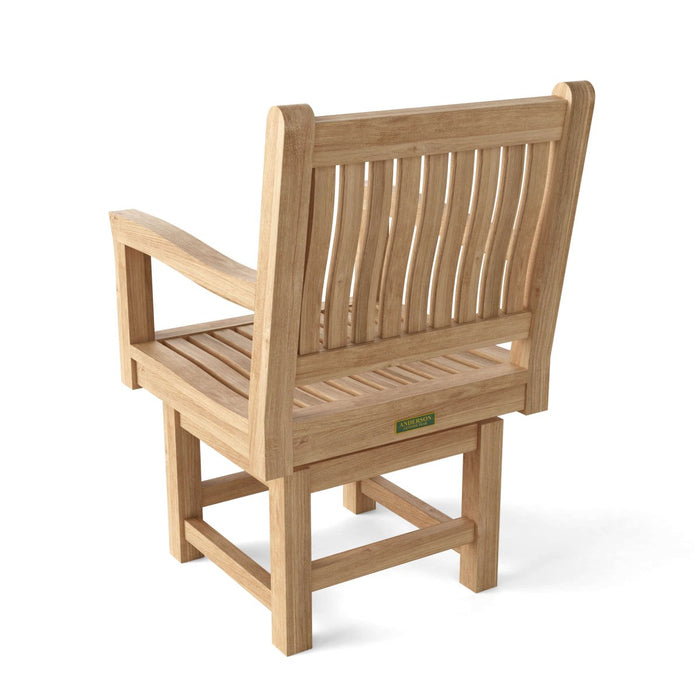 Teak Swivel Chair - Rialto (Swivel) - Teak HQ™