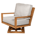 Teak Swivel Club Chair - Coastal - Teak HQ™