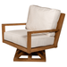 Teak Swivel Club Chair - Coastal - Teak HQ™