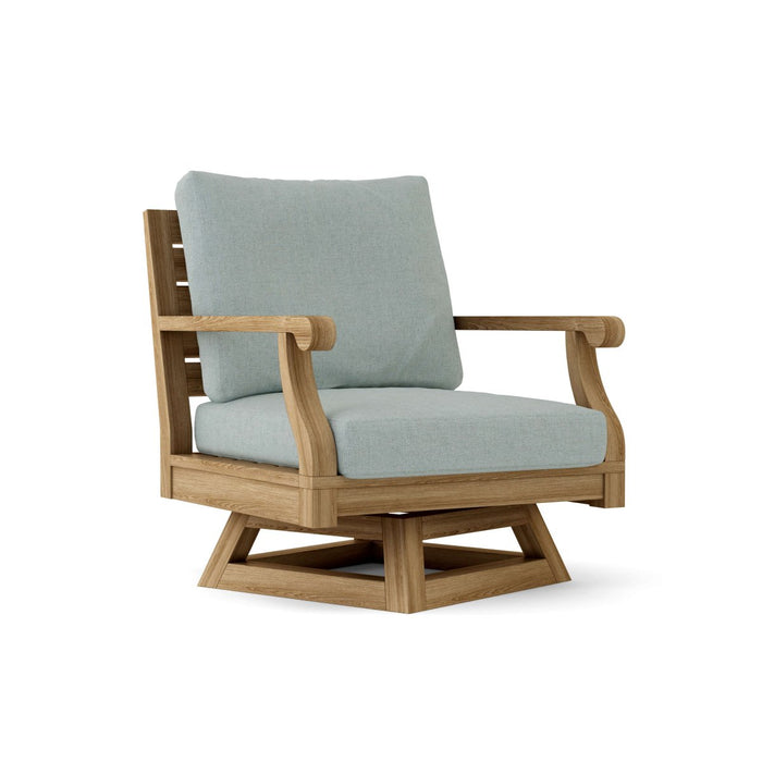 Teak Swivel Lounge Chair - Riviera (Swivel) - Teak HQ™
